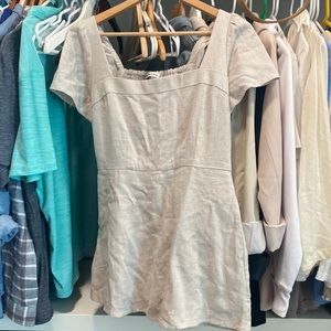 Abercrombie and Fitch linen skort size small petite